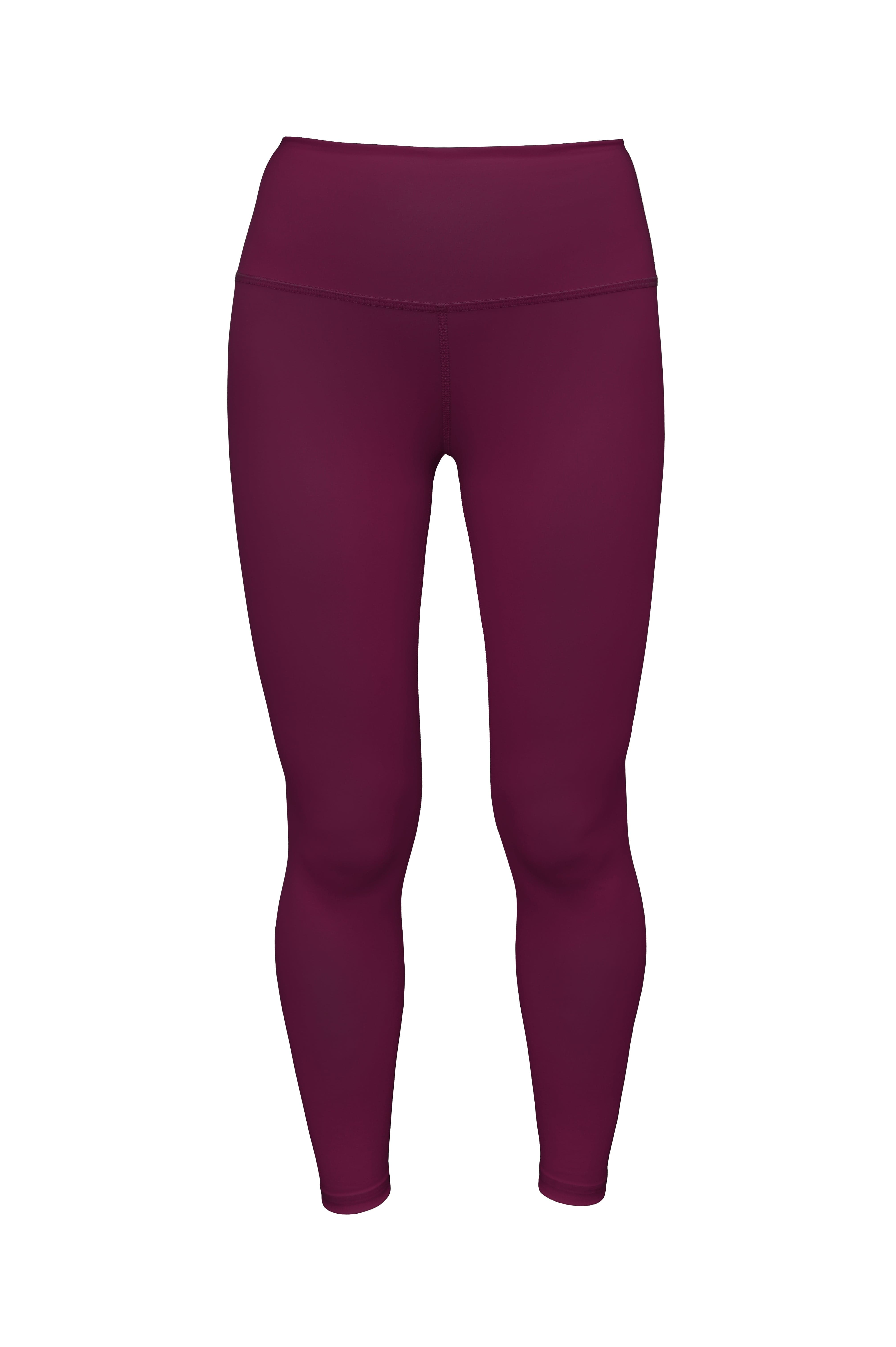 Lezat Legging Ada Organic Cotton 7/8 Legging - Plum