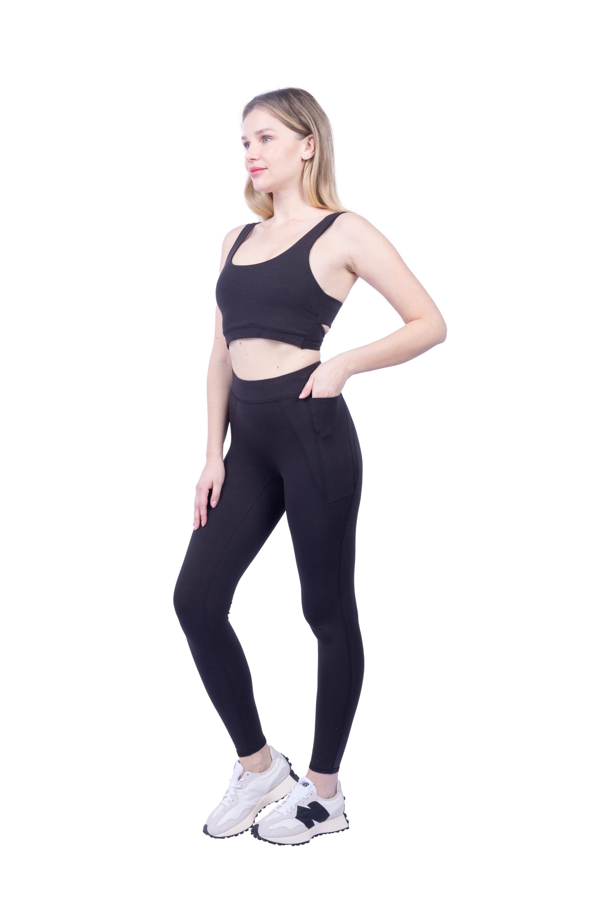 Lezat Legging Reagan Organic Cotton Legging - Black