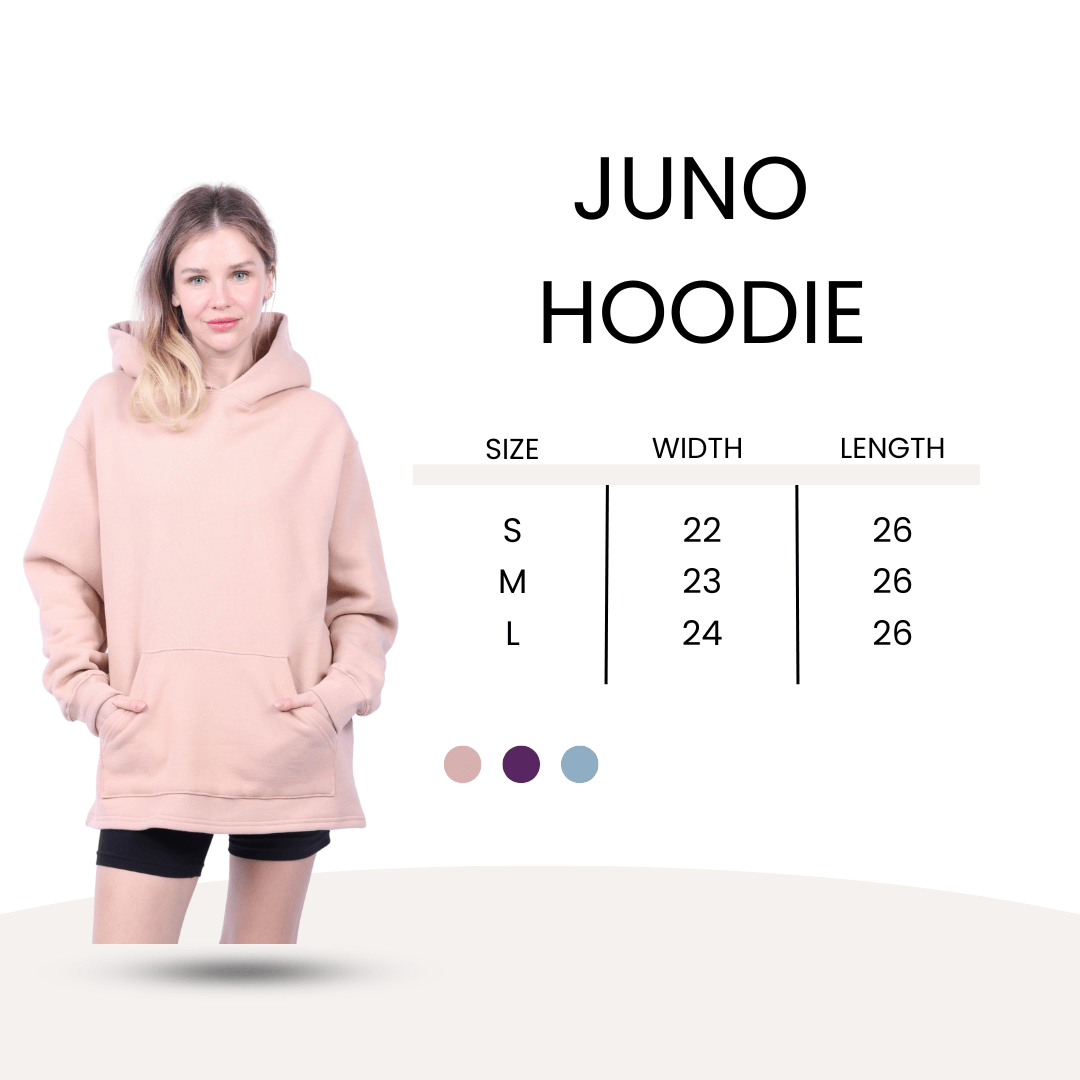 Lezat Pullover Juno Organic Cotton Oversized Heavyweight Hoodie Sweatshirt