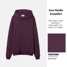 Lezat Pullover Juno Organic Cotton Oversized Heavyweight Hoodie Sweatshirt