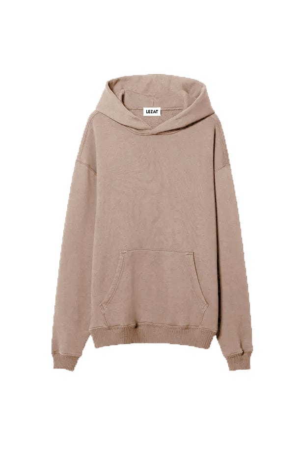 Lezat Pullover Rose Dust / S Juno Organic Cotton Oversized Heavyweight Hoodie Sweatshirt