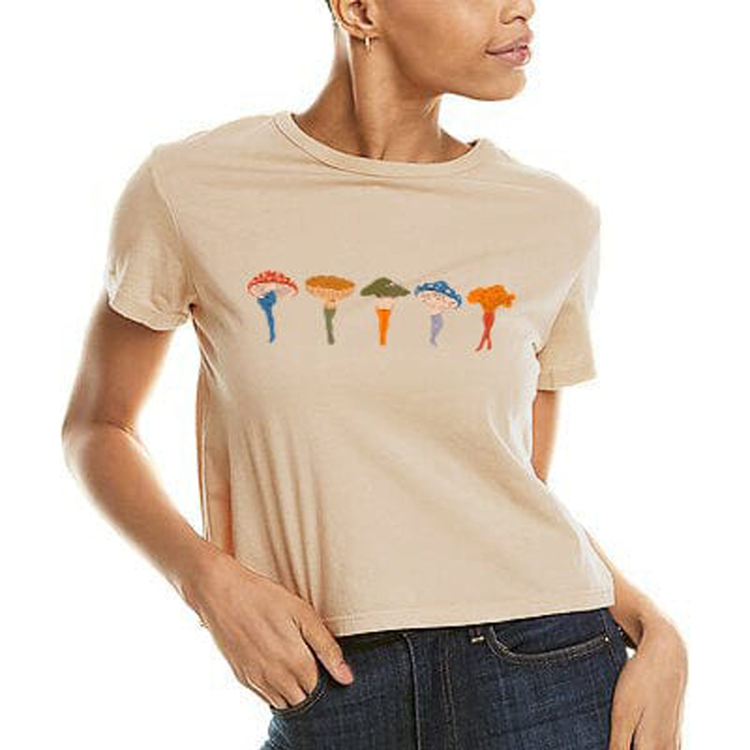 Lezat T-Shirt Cropped Everyday Organic Cotton Tee