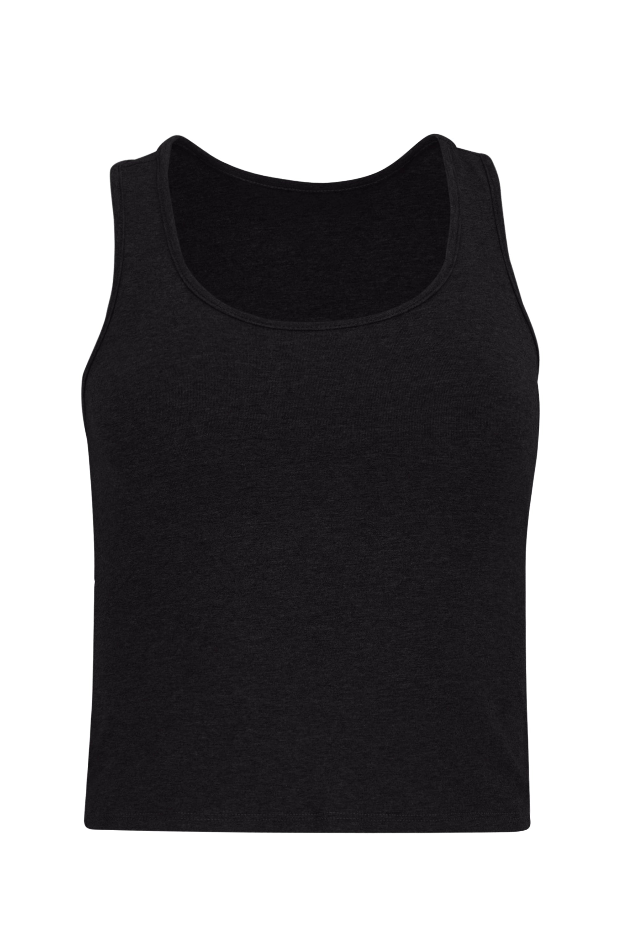 Lezat Tank Elsa Organic Cotton Racerback Tank - Black