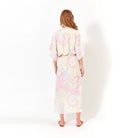 Lezat Dress Joey Maxi Dress - Pink Sorbet Tie Dye