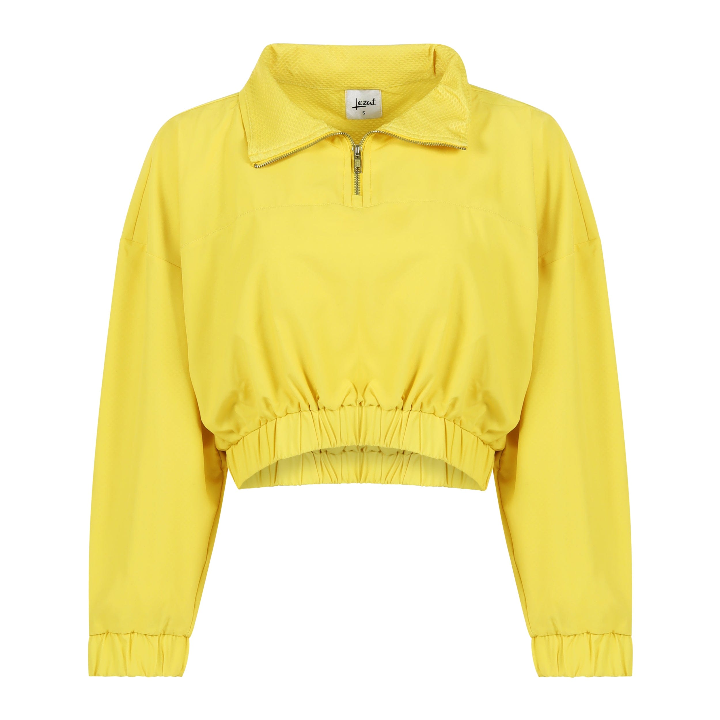 Lezat Jacket Sadie Cropped Windbreaker - Buttercup