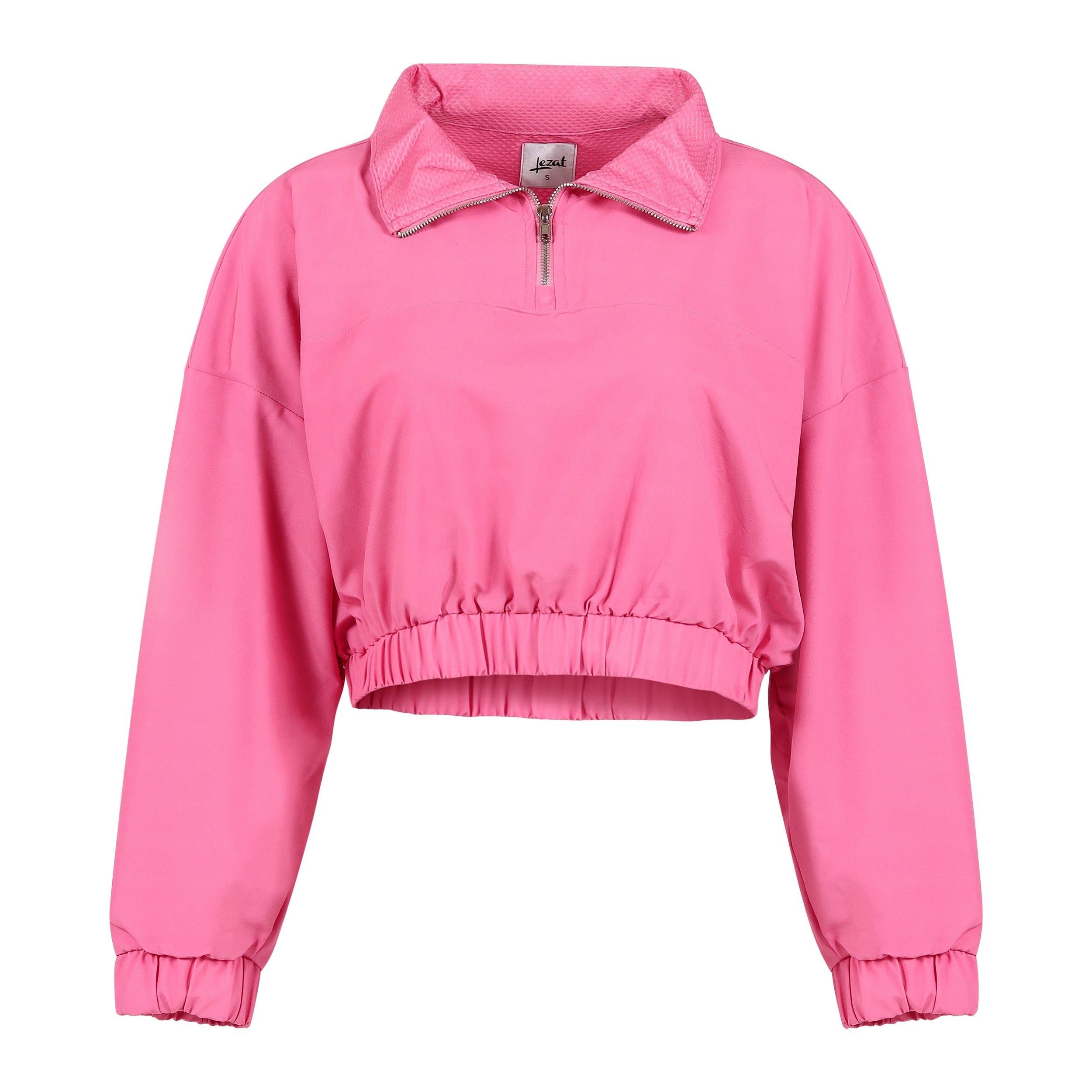 Lezat Jacket Sadie Cropped Windbreaker - Lollipop