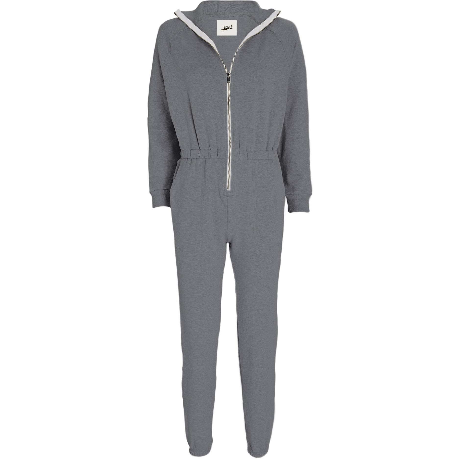 Lezat Jumpsuit Restore Soft Terry Jumpsuit - Ultimate Gray