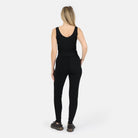 Lezat Jumpsuit Self-Love Rib Tank - Black