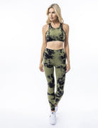 Lezat Legging Dani Organic Cotton Legging - Army Tie Dye