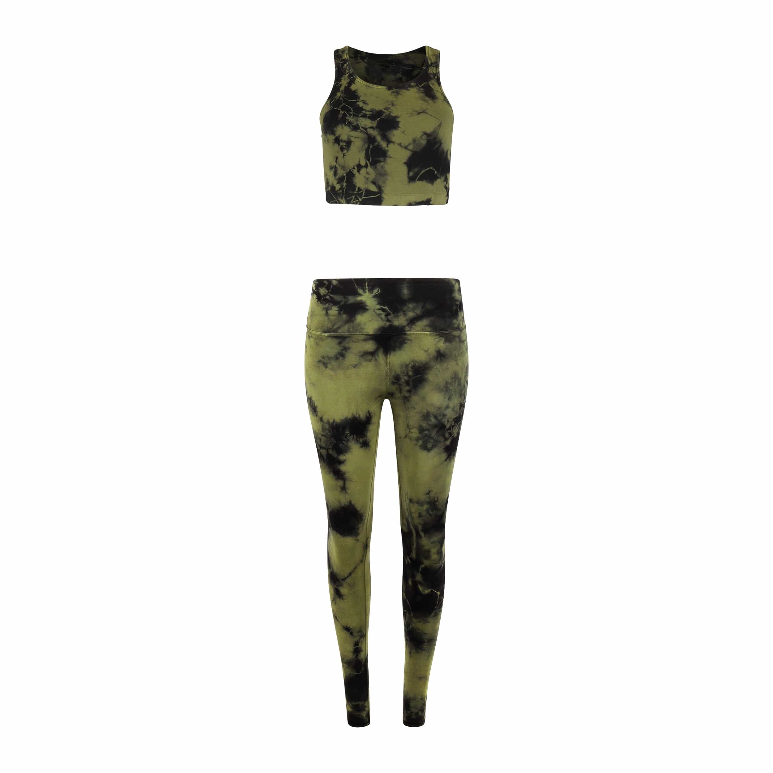 Lezat Legging Dani Organic Cotton Legging - Army Tie Dye