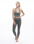 Lezat Legging Elevate 7/8 High Waisted Legging - Cactus