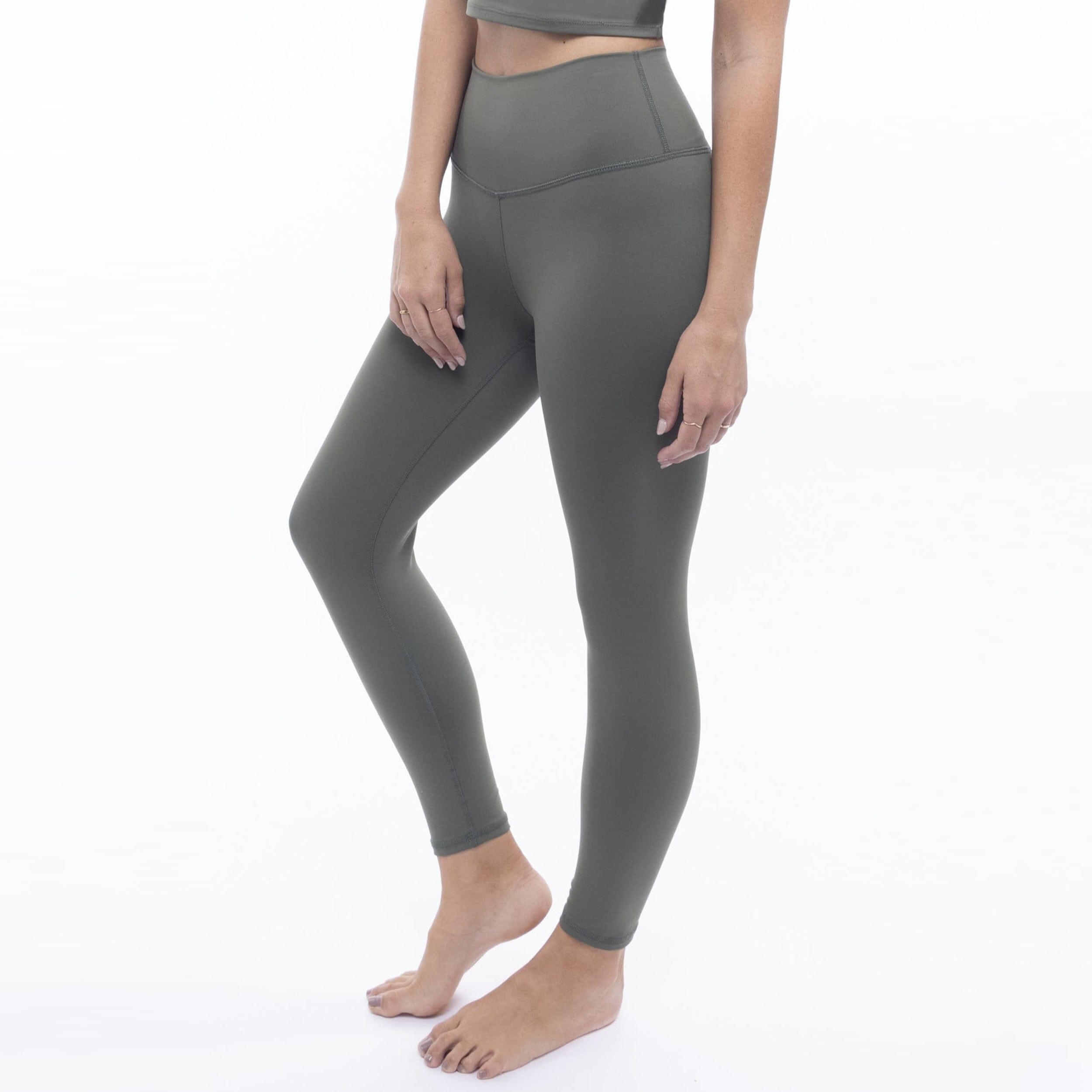 Lezat Legging Elevate 7/8 High Waisted Legging - Cactus