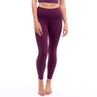 Lezat Legging Elevate 7/8 High Waisted Legging - Sangria