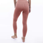 Lezat Legging Rib 7/8 High Waisted Legging - Rose