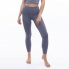 Lezat Legging Rib 7/8 High Waisted Legging - Slate