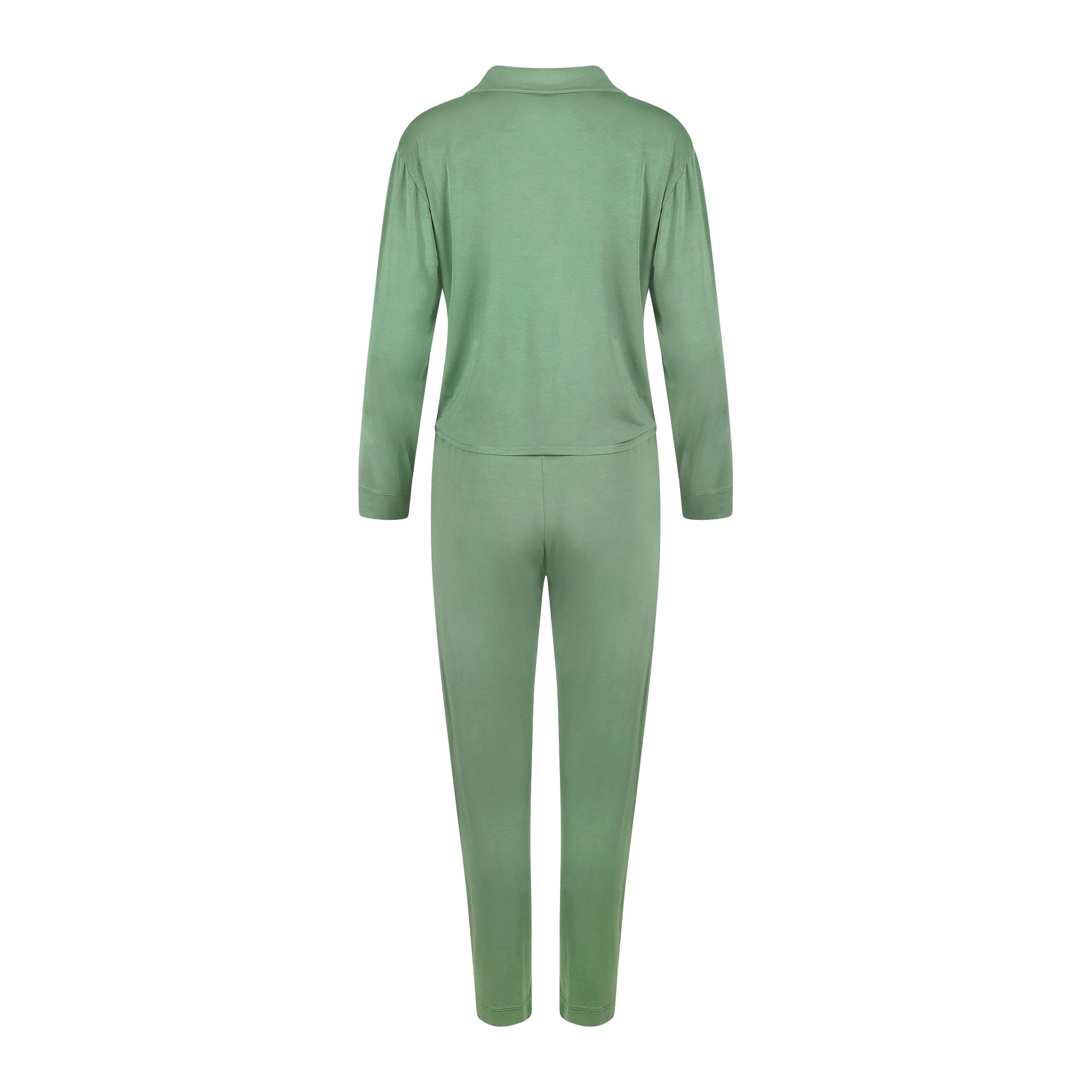 Lezat Pajamas Maggie Modal Lounge Set - Basil