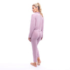 Lezat Pajamas Maggie Modal Lounge Set - Wood Rose