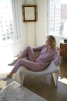 Lezat Pajamas Maggie Modal Lounge Set - Wood Rose