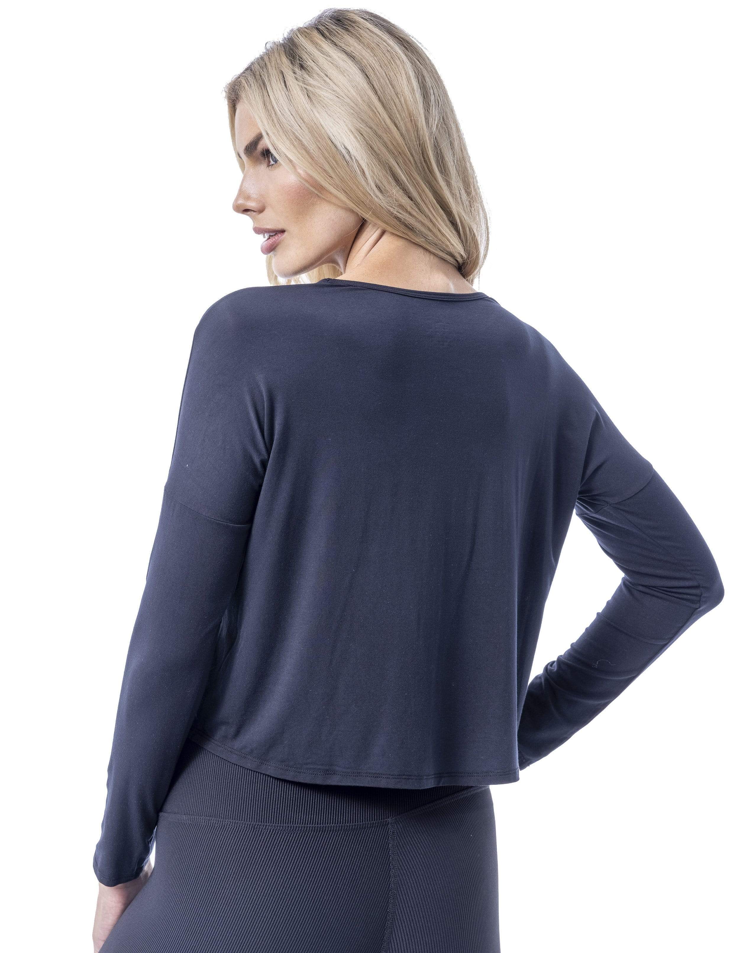 Lezat Pullover Sunrise Light Modal Pullover - Black