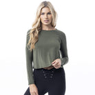 Lezat Pullover Sunrise Light Modal Pullover - Cactus