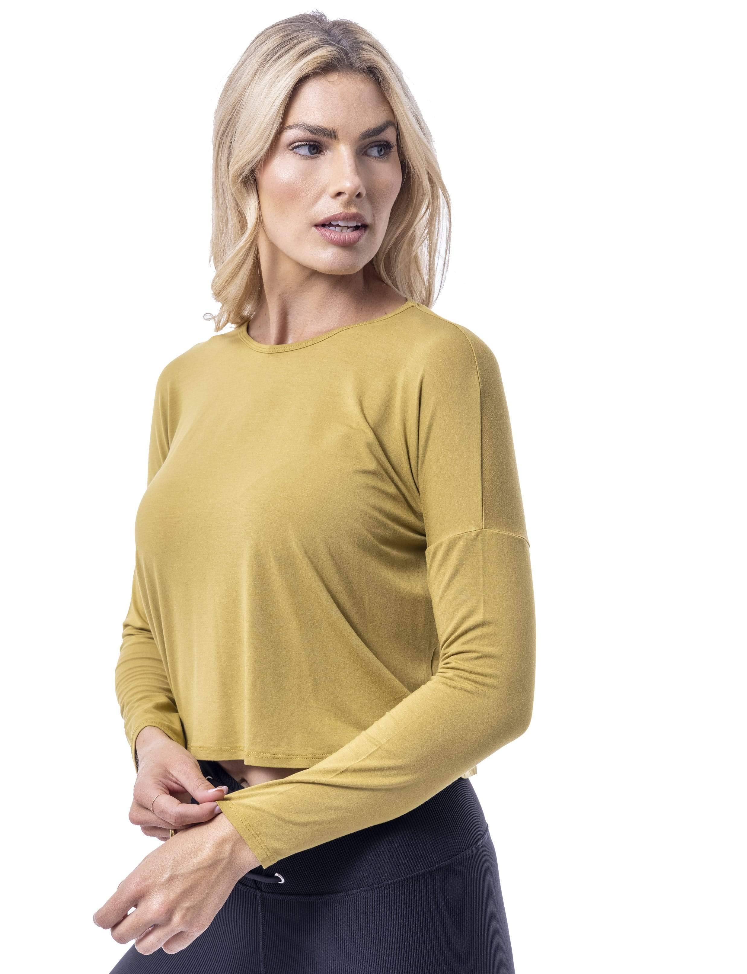 Lezat Pullover Sunrise Light Modal Pullover - Flax