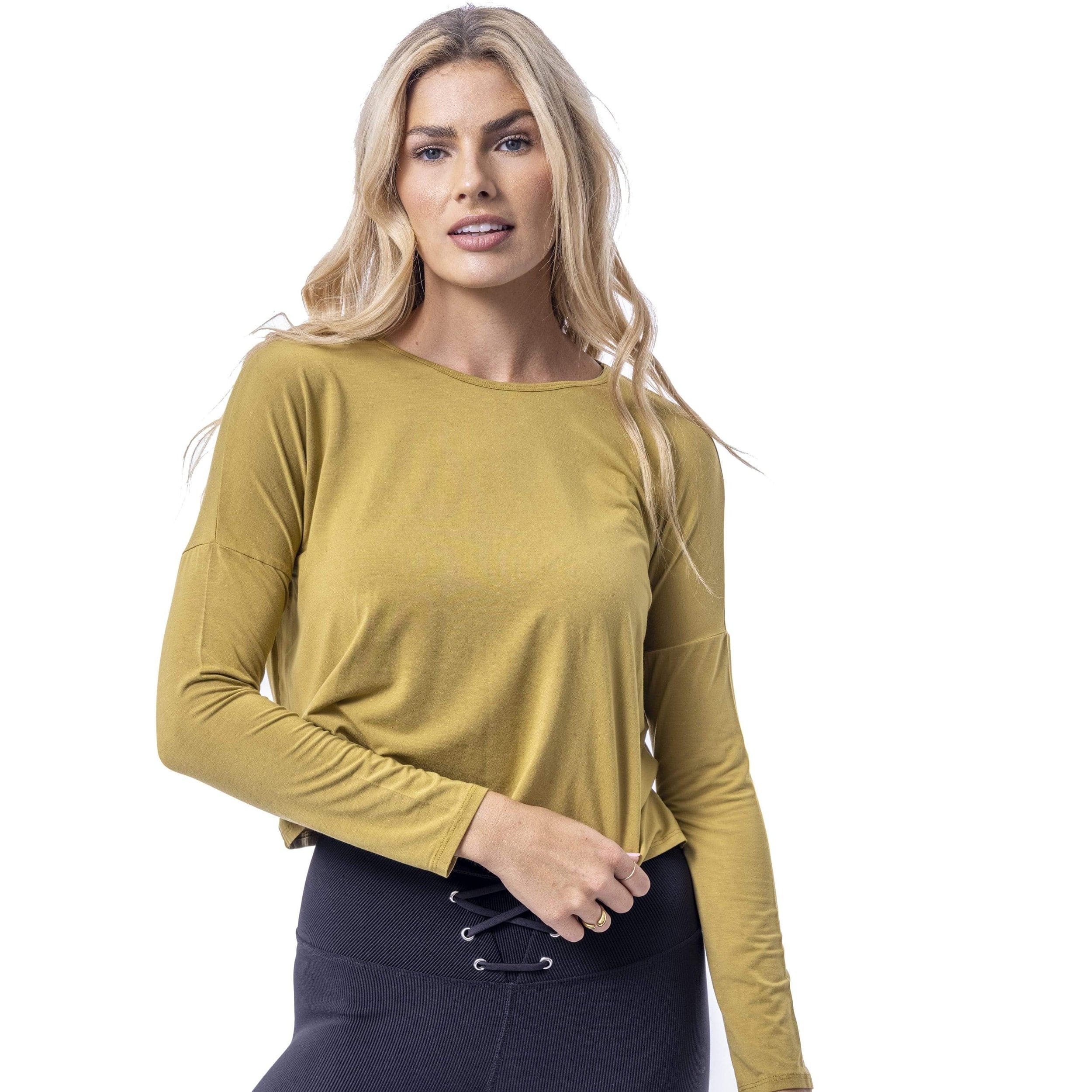 Lezat Pullover Sunrise Light Modal Pullover - Flax