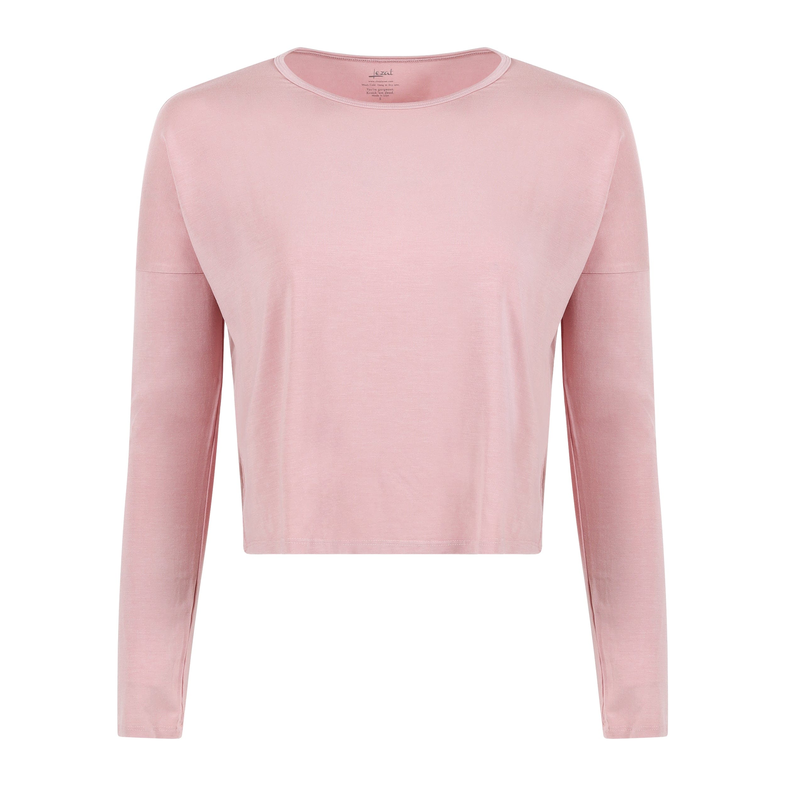 Lezat Pullover Sunrise Light Modal Pullover - Rose