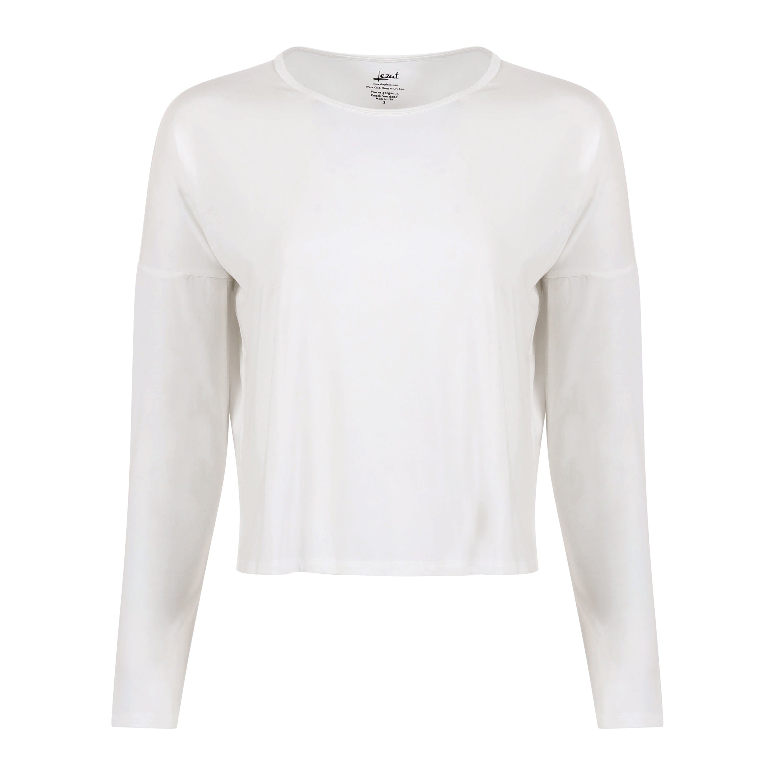 Lezat Pullover Sunrise Light Modal Pullover - White