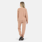 Lezat Sweatpants Melody Everyday Natural Pullover Sweatshirt - Camel