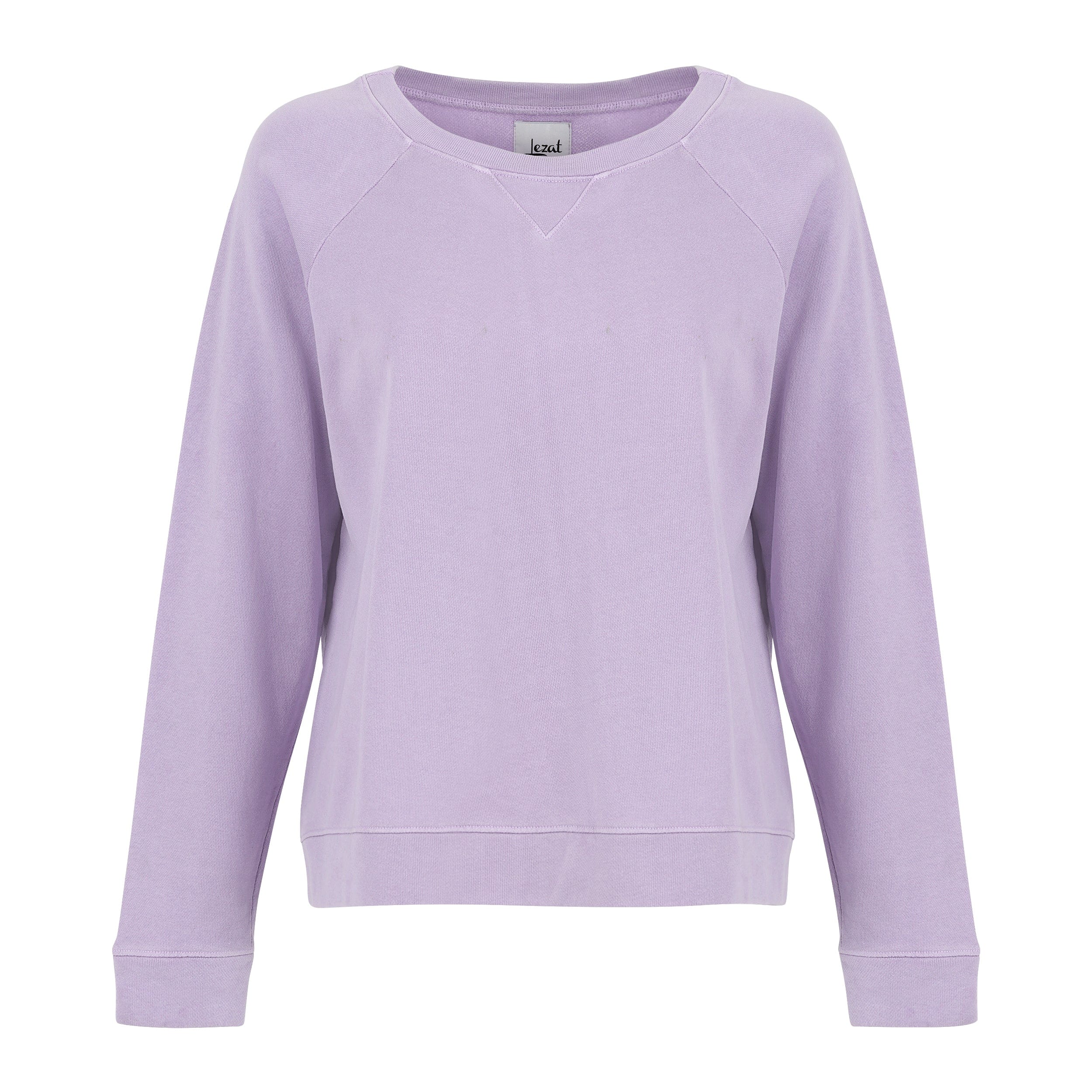 Lezat Sweatpants Melody Everyday Natural Pullover Sweatshirt - Lavender