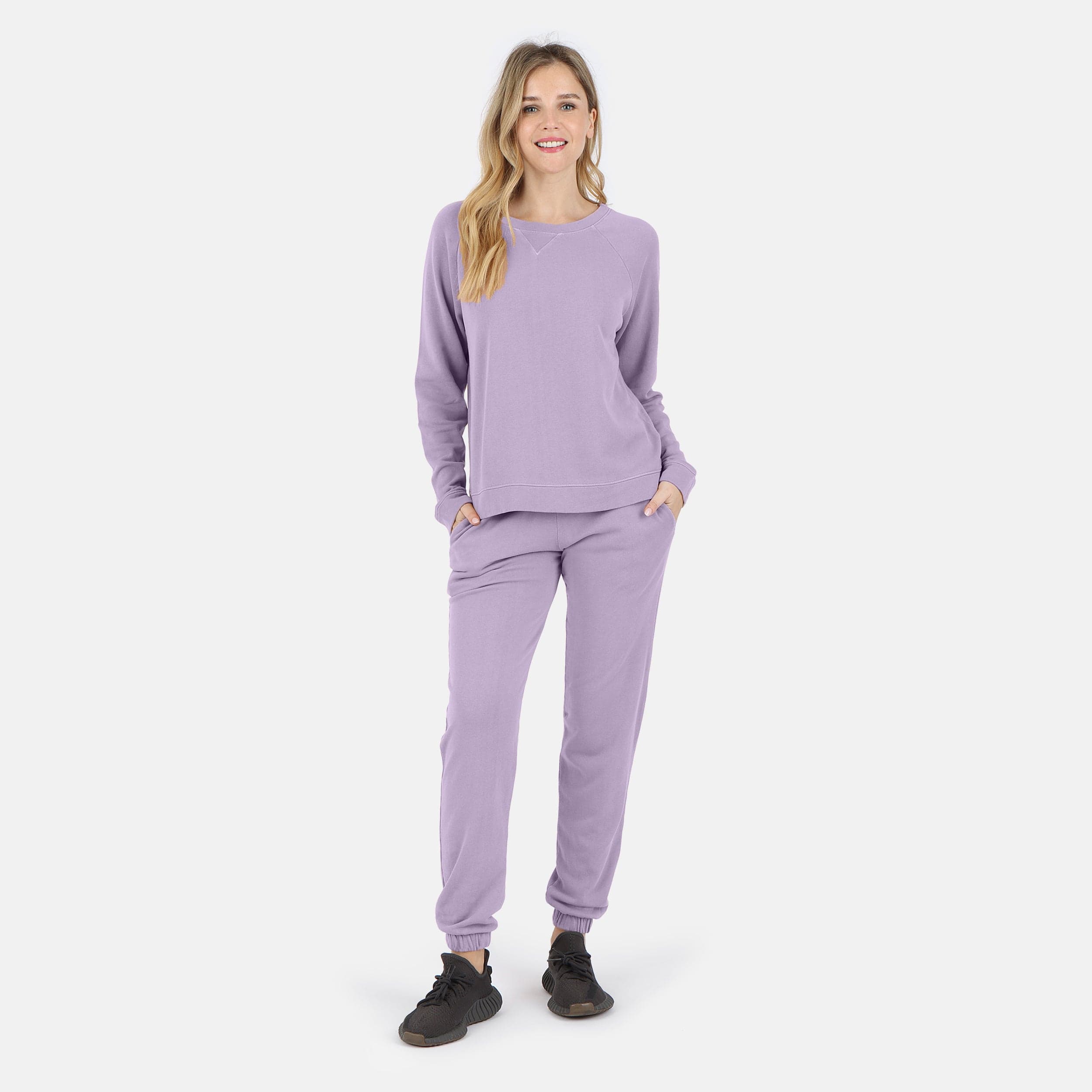 Lezat Sweatpants Melody Everyday Natural Sweatpant - Lavender