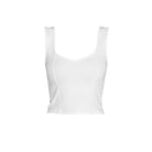 Lezat Tank Josie Organic Cotton Sweetheart Tank - White