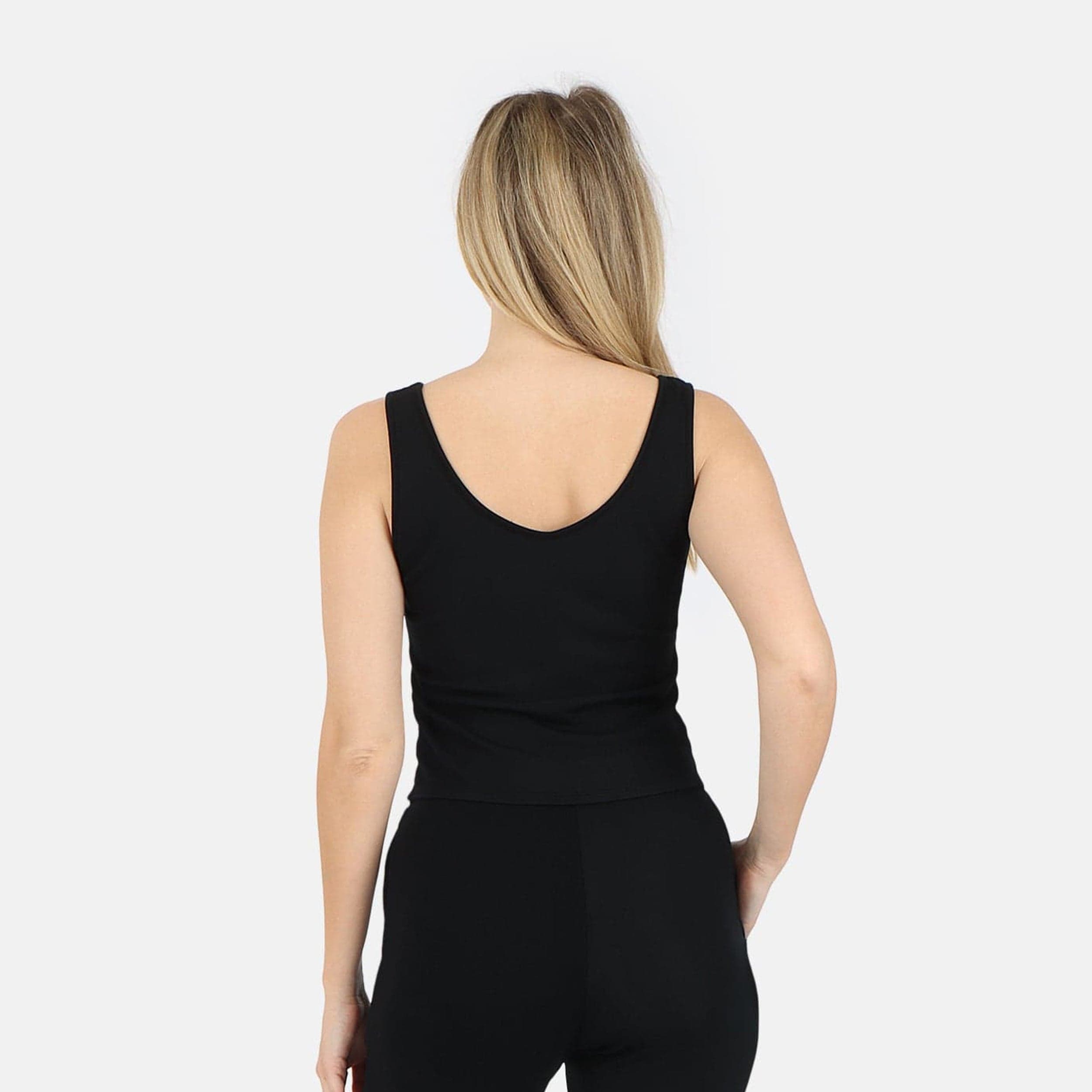 Lezat Tank Self-Love Rib Tank - Black